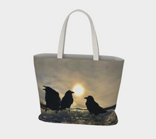 Load image into Gallery viewer, 'Ravens on Ice' Market Tote