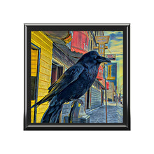Load image into Gallery viewer, 'Gold Range Raven' Jewelry Box