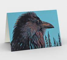 Load image into Gallery viewer, 'Reflections in Blue' Art Cards (Set of 3)