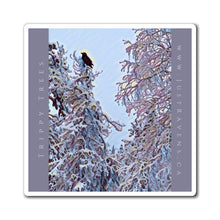 Load image into Gallery viewer, 'Trippy Trees' Magnet