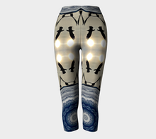 Load image into Gallery viewer, 'Planet Raven' Capris