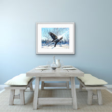 Load image into Gallery viewer, Snowy Raven
