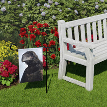Load image into Gallery viewer, 'Fledgling Portrait' Garden Banner (12" x 18")