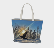 Load image into Gallery viewer, 'Winter Light' Market Tote