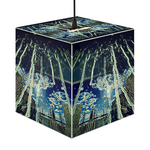 'Slobbery Night' Cube Lamp