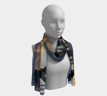 Load image into Gallery viewer, 'Into the Light' Silk Long Scarf