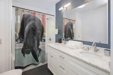 Load image into Gallery viewer, 'Co-Pilot' Shower Curtain