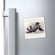 Load image into Gallery viewer, 'Four Ravens' Magnet