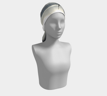 Load image into Gallery viewer, 'Silver Light' Silk Long Scarf