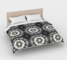 Load image into Gallery viewer, 'Silver Light II' Duvet Cover