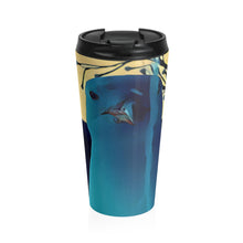 Load image into Gallery viewer, 'Portrait of a Slobber Artist' Stainless Steel Travel Mug