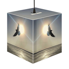 Load image into Gallery viewer, 'Morrigan's Dance' Cube Lamp