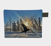Load image into Gallery viewer, 'Winter Light' Zipper Carry-All