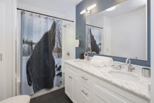 Load image into Gallery viewer, 'Scritch My Neck' Shower Curtain
