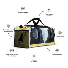Load image into Gallery viewer, 'Warhol Ravens' Duffle Bag
