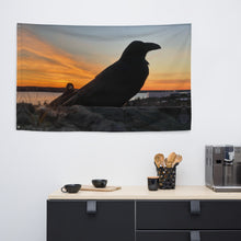 Load image into Gallery viewer, 'Before the Sun Arrives' Flag (34.5" x 56")