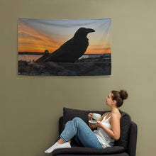 Load image into Gallery viewer, 'Before the Sun Arrives' Flag (34.5" x 56")