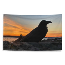 Load image into Gallery viewer, 'Before the Sun Arrives' Flag (34.5" x 56")