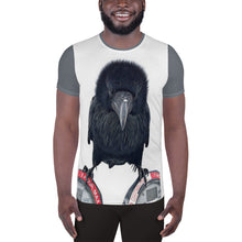 Load image into Gallery viewer, 'One Hour Max' Men's Athletic T-shirt (Grey Trim)