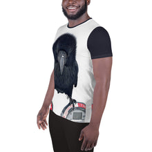 Load image into Gallery viewer, 'One Hour Max' Men's Athletic T-shirt (Black Trim)