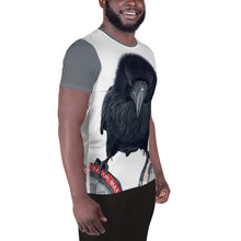 Load image into Gallery viewer, 'One Hour Max' Men's Athletic T-shirt (Grey Trim)