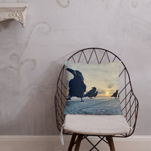 Load image into Gallery viewer, 'Watchers' Throw Pillow