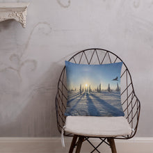 Load image into Gallery viewer, 'Long Shadows' Throw Pillow