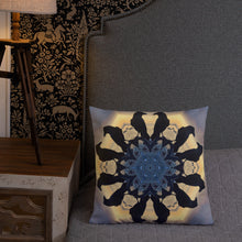 Load image into Gallery viewer, &#39;Prince of Back Bay&#39; Pattern Throw Pillow
