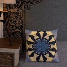 Load image into Gallery viewer, 'Prince of Back Bay' Pattern Throw Pillow
