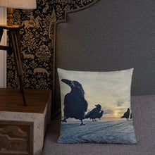 Load image into Gallery viewer, 'Watchers' Throw Pillow