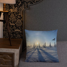 Load image into Gallery viewer, 'Long Shadows' Throw Pillow