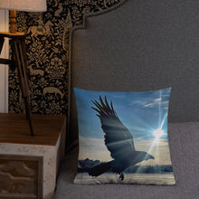 Load image into Gallery viewer, 'Frozen Light' Throw Pillow