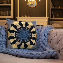 Load image into Gallery viewer, 'Prince of Back Bay' Pattern Throw Pillow