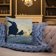 Load image into Gallery viewer, 'Watchers' Throw Pillow