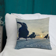 Load image into Gallery viewer, 'Watchers' Throw Pillow