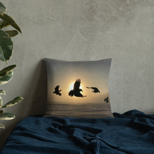 Load image into Gallery viewer, 'Sun Dancers' Throw Pillow