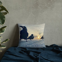 Load image into Gallery viewer, 'Watchers' Throw Pillow