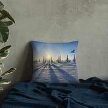 Load image into Gallery viewer, 'Long Shadows' Throw Pillow