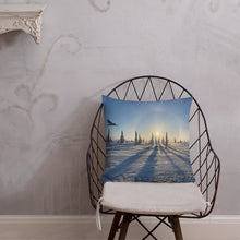 Load image into Gallery viewer, 'Long Shadows' Throw Pillow