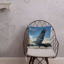 Load image into Gallery viewer, 'Frozen Light' Throw Pillow