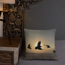 Load image into Gallery viewer, 'Sun Dancers' Throw Pillow
