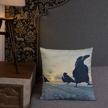 Load image into Gallery viewer, 'Watchers' Throw Pillow