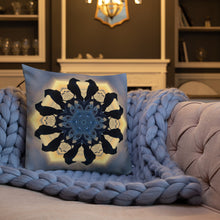 Load image into Gallery viewer, 'Prince of Back Bay' Pattern Throw Pillow