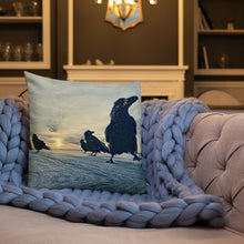 Load image into Gallery viewer, 'Watchers' Throw Pillow