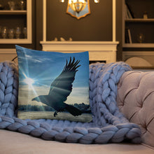 Load image into Gallery viewer, 'Frozen Light' Throw Pillow
