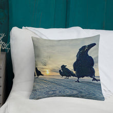 Load image into Gallery viewer, 'Watchers' Throw Pillow