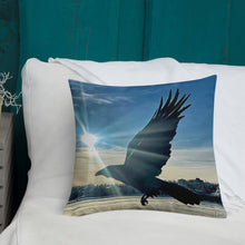 Load image into Gallery viewer, 'Frozen Light' Throw Pillow
