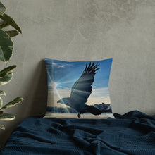 Load image into Gallery viewer, 'Frozen Light' Throw Pillow