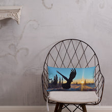 Load image into Gallery viewer, 'Into the Light' Throw Pillow