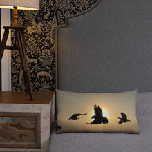 Load image into Gallery viewer, 'Sun Dancers' Throw Pillow
